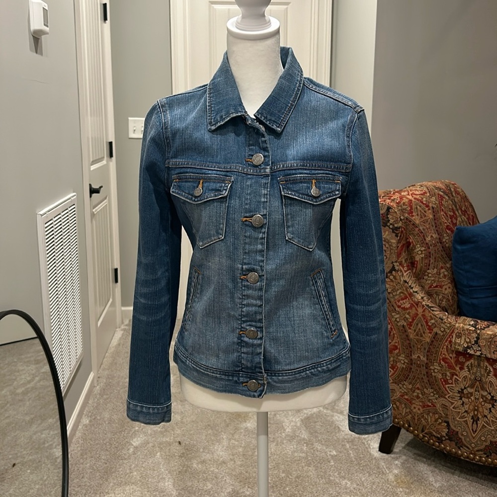 J Crew Denim Jacket size X-Small  excellent condition